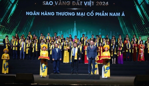 Trước thềm năm mới 2025, Nam A Bank nhận nhiều giải thưởng uy tín 